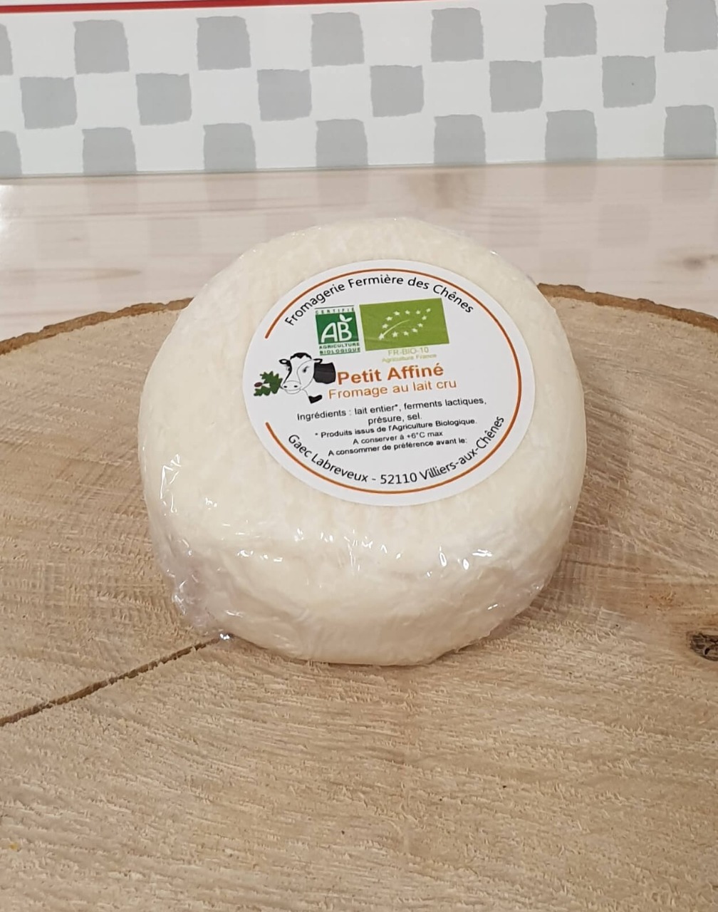 Fromage Bio le petit affiné